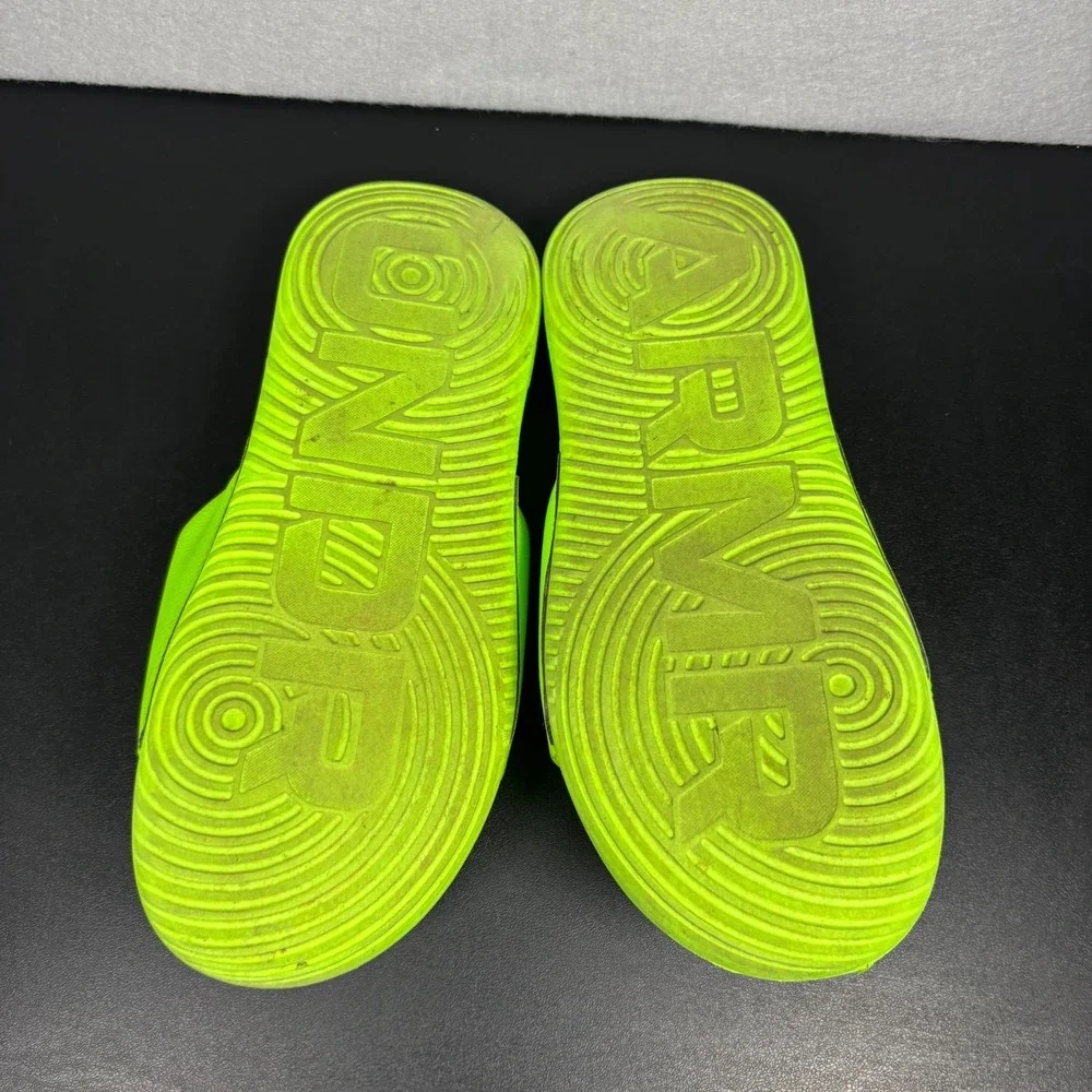 Under Armour Ansa Fixed Men's Slide Sandals Size 9 Neon Hyper Green 3023761-300
